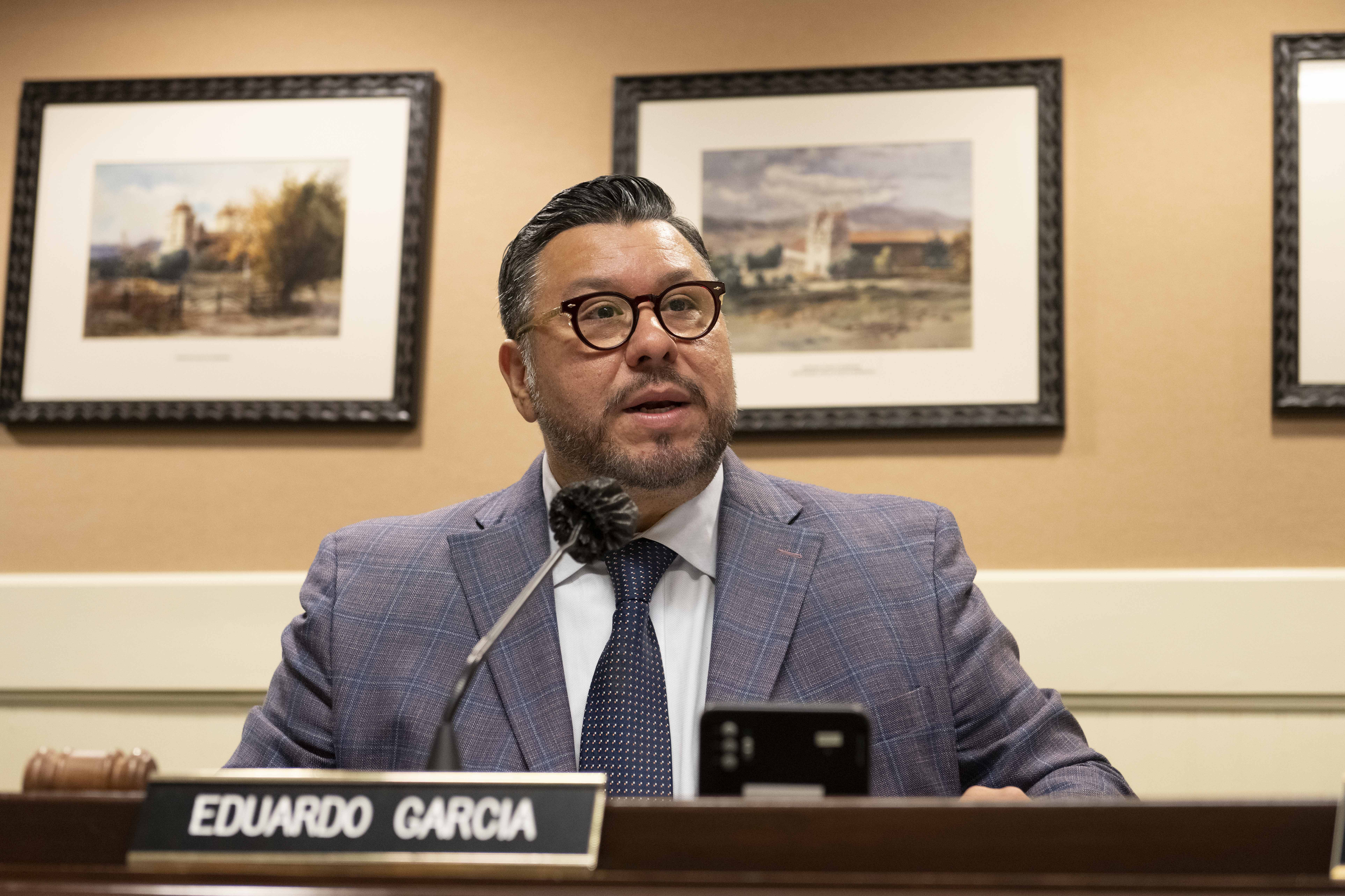 Assemblymember Eduardo Garcia in Utilities and Energy Committee 