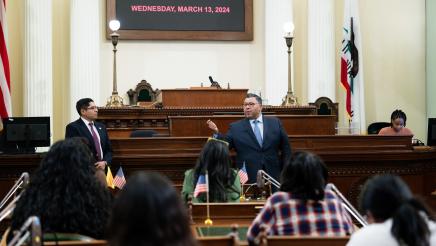 UC Berkeley Student Meeting wit Speaker Rivas and Assemblymember Garcia