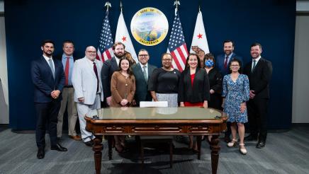 Bill Signing Ceremony for SB 867, a Historic California Climate Bond