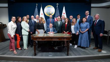 Bill Signing Ceremony for SB 867, a Historic California Climate Bond