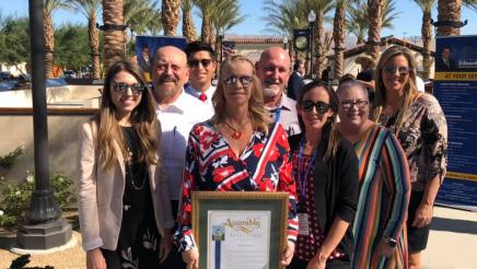 Lauren Skiver is joined by her family as she's recognized as 2019's Veteran of the Year. 